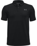 Boys' Ua Performance Polo - Black Yxl