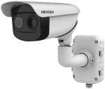Hikvision DS-2TD2866-50 V1 Thermal & Optical Network Bullet Camera 50MM Thermal Lens 13MM Optical Lens 120DB Wdr 100M Ir RJ45 10