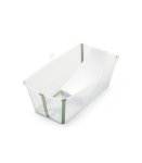 Stokke Flexi Bath Bundle Tub Support And Heat Plug - Transparent Green