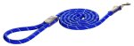 Rogz Rope Medium 9MM 1.8M Long Fixed Dog Rope Lead Reflective Different Colours