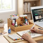 Compact Stationery And Office Caddy