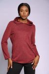 Knit Hoodie Top