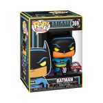 Funko Pop Heroes:batman The Animated Series-batman Black Light Glow Special Edition