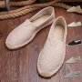 Men's Espadrilles Loafer Shoes Casual Slip-on Shoes Comfortable Walking Shoes