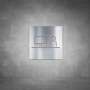 Office Sign D04 - Brushed Stainless Steel