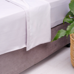 Exclusive Collection 1000 Thread Count Cotton Rich Flat SHEET - Silver - King 270 X 270CM