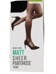 Black Matt Sheer Pantyhose - S Black