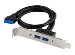 Mecer 2-PORT USB 3.0 Front Port Bracket