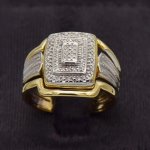 9CT Yellow Gold Wedding Ring Trip Set