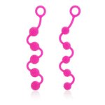 Posh Silicone O Beads - Pink