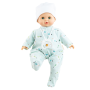 : Crying Baby Doll With Pyjama's & Pacifier: Alex - 36CM