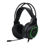 T-dagger Atlas Green LIGHTING|210CM CABLE|3.5MM MIC And Headset + USB Power Only |omni-directional Gooseneck MIC|40MM Bass Drive