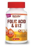 Wellvita Folic Acid B12 Caps 60