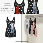 Little Black Dress Scarf Organizer