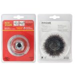 Tork Craft Wire Cup Brush Crimped Plain 60MM X M14