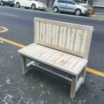Rustic Park Wooden Bench - World Of Rustic Frames