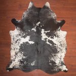 A Grade Cow Hide 061 Black white XXL - Extra Extra Large Black white Panelled