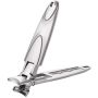 Nail Clipper Stainless Steel Non Slip Ergonomic 6X2CM Silver