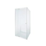 Shower Door Alpine White Epoxy Pivot 880X880X1850