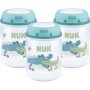 Nuk First Choice Temperature Control Breast Milk Container Crocodile Set Of 3