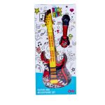 Electronic Guitar & Microphone Set Red