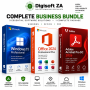 Windows 11 Pro + Office 2024 Pro Plus + Adobe Acrobat Pro DC 2026 1 Device Bundle