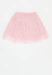 PoP Candy Flamingo Embroidered Tutu Skirt - Pink