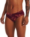Women's Ua Pure Stretch Hipster 3-PACK Printed - Pace Pink XS
