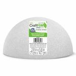Floracraft Craftfm Half Ball 2.8 X 5.8 Inch White