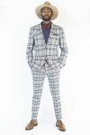 Iceman Check Suit