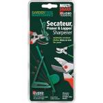 Secateur & Loper Sharpener Jig Multi Angle Sil. Carbide Wheel