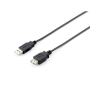 Equip USB 2.0 Type A Extension Cable Male To Female 5M Black 128852
