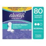 Always Regular Pantyliners 80 Pack