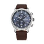 Multifunction Blue Dial Watch