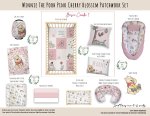 Cot Duvet Bedding Winnie The Pooh Cherry Blossom Patchwork Set