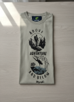 Mens Above & Below Stone T-Shirt - 3XL