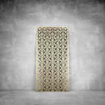 Wall Art D021 - 2000 X 1000 X 20 Indoor Matt Gold Cool White