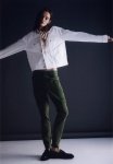 Lyocell-blend Cargo Trousers - Green