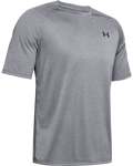 Men's Ua Tech 2.0 Textured Short Sleeve T-Shirt - Pitch Gray Black XL