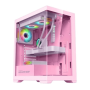 Armaggeddon Aquaron Pro Atx Gaming Case - Pink