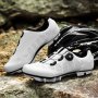 Men's Professional Cycling Sneakers Compatible With Spd Cleat Breathable Sport Shoes For Mountain Bike Ridding Racing Outdoor