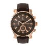 Gents Brown Dial 45MM Rosegold Case Watch