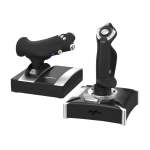 2119 Pro Flight Stick And Throttle System With Rudder Control
