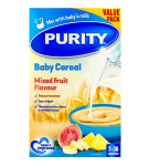 Purity 6-36 Months Cereal Fruity Custard 450G