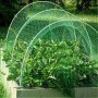 1 Pack 13x33 FT (4x10m) Garden Insect Netting Fine Mesh Anti-Bird Mosquito Net For Vegetable Fruit Protection Raised Bed Cover For Outdoor Patio Plants