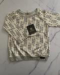 New Sticky Fudge White Long Sleeve Triangle Pattern T Shirt 18 24M