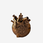 Pumping Heart Vase Medium - Bronze