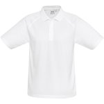 Kids Sprint Golf Shirt White