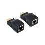 HDMI Extender Over CAT5E/6 Ethernet Adapter 4K / 1080P - Up To 30M