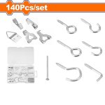 140 Piece Screw Hooks Kit WVJ1B01